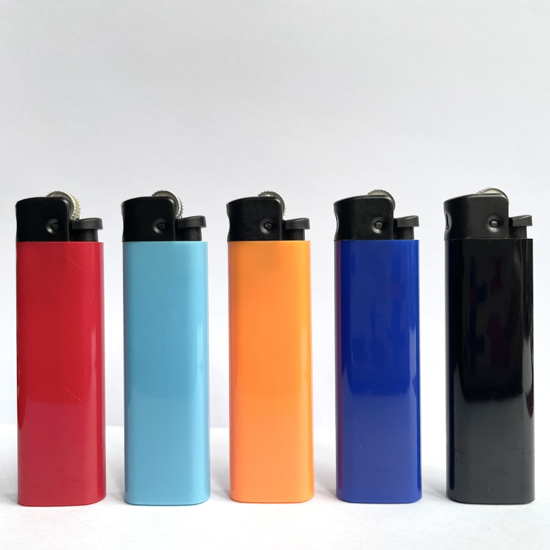 New type of grinding wheel lighter, disposable lighter manufacturer wholesale, open flame advertising machine, logo printing