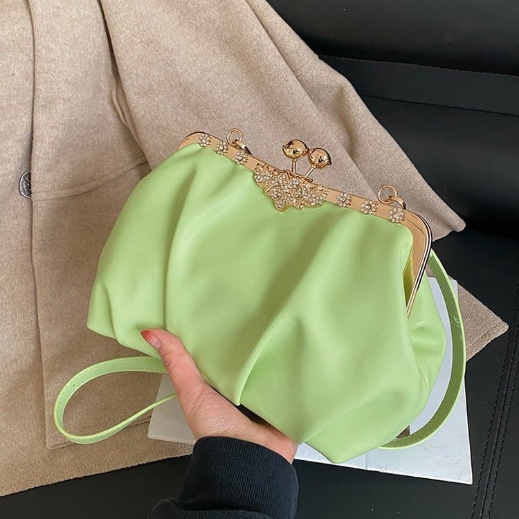 New Vintage Satin Evening Clutch Bag, Banquet Bag for Women, Matches Cheongsam Evening Dress Bag