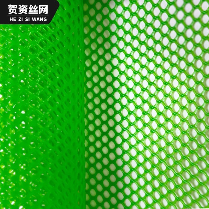 Green plastic fencing for poultry farming rural area enclosure mountain land isolation net balcony protection net cat prevention
