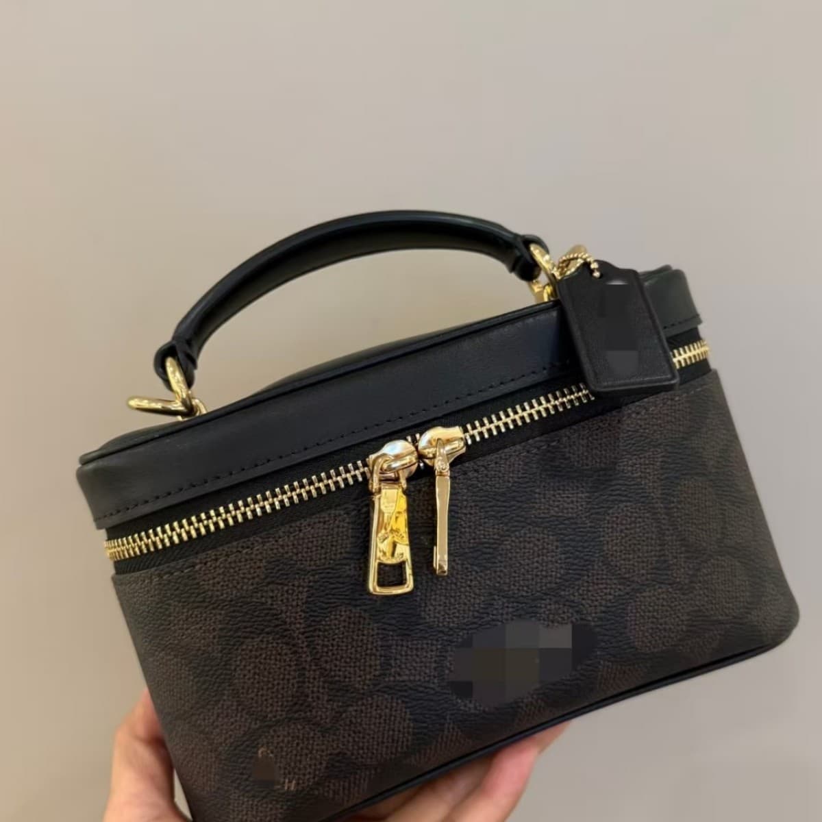 Kou C's new Originals box bag, presbyopic cosmetic bag, Tote portable crossbody bag, mini bag