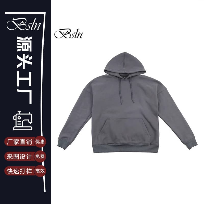 2024 Autumn/Winter Casual Hoodie, Versatile Couple Style, Simple Heavyweight Hoodie, Couple Gray Fleece-Lined Jacket