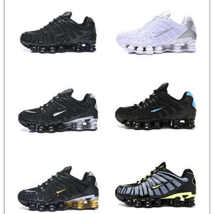 Shox Sports Shoes TL Pillar Large Size Unisex Running Shoes Couple Sneakers Breathable Cushioning