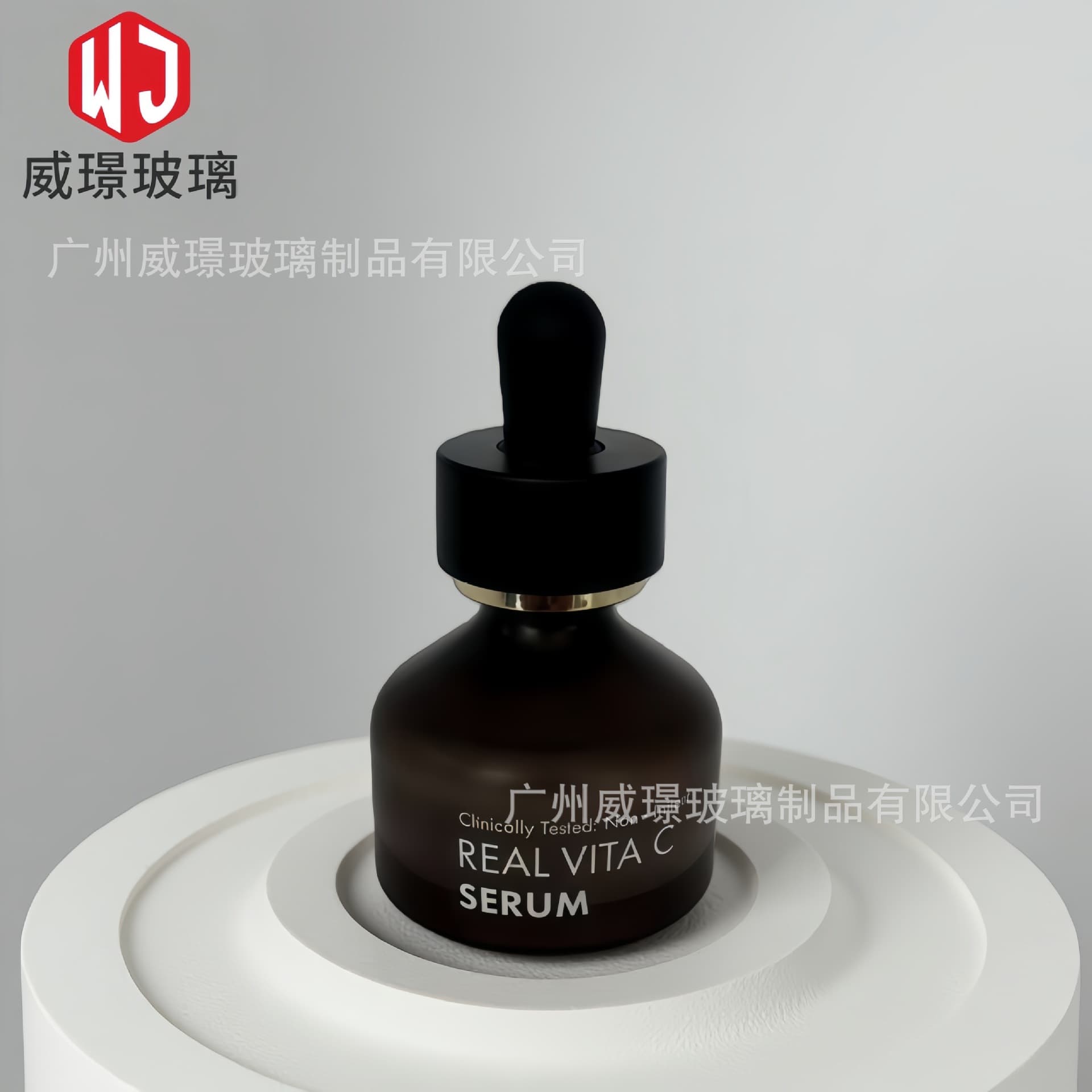 Custom 15ml Thick Bottom Dropper Essential Oil Bottle 30ml Serum Concentrate Refillable Skin Care Oil Cosmetic Bottle Packaging