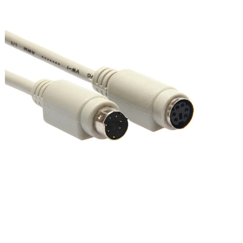 PS2 Extension Cable 1.5m 3m 5m 10m PS2 Extension Cable Round Port Mouse Keyboard Extension Cable PS2 Male to Female