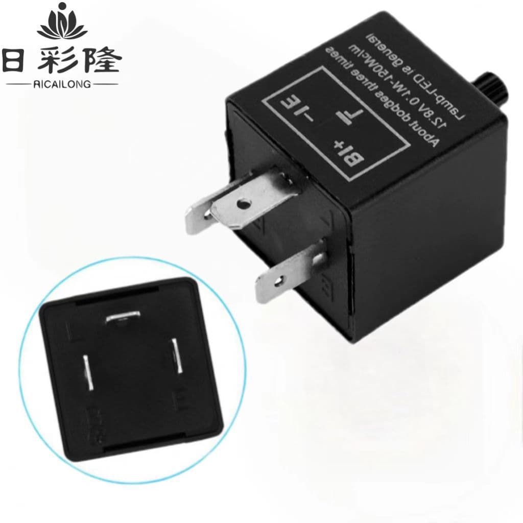Cf13 Jl-02 Adjustable Frequency Flasher Relay Car Motorcycle Universal Cf14 LED Turn Signal Light Automotive Accessories