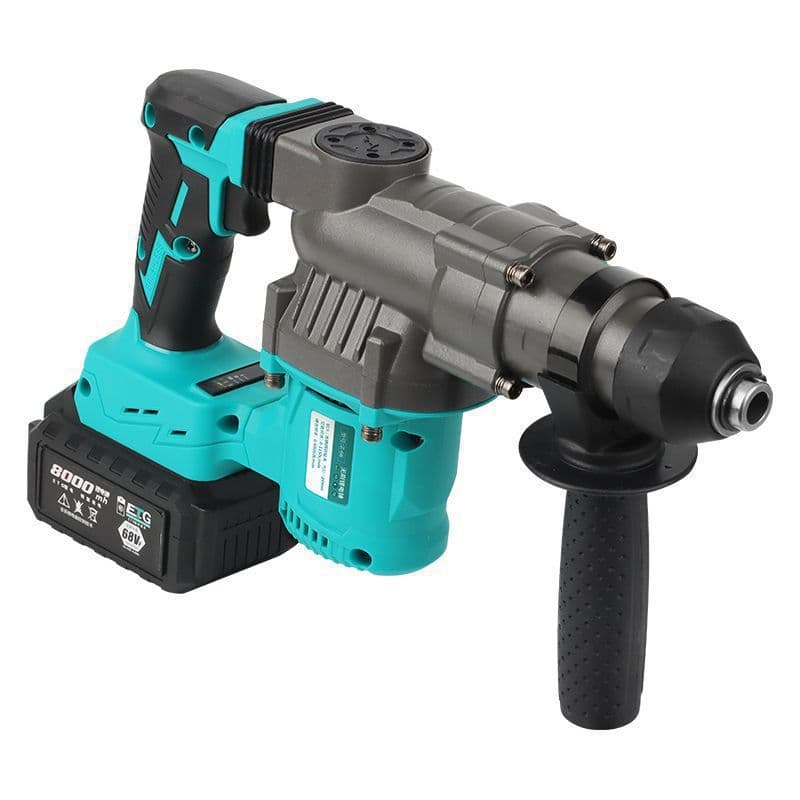 Factory Direct High-Power Rechargeable Dual-Use Heavy-Duty Electric Hammer with Lithium Battery for Concrete and Picks