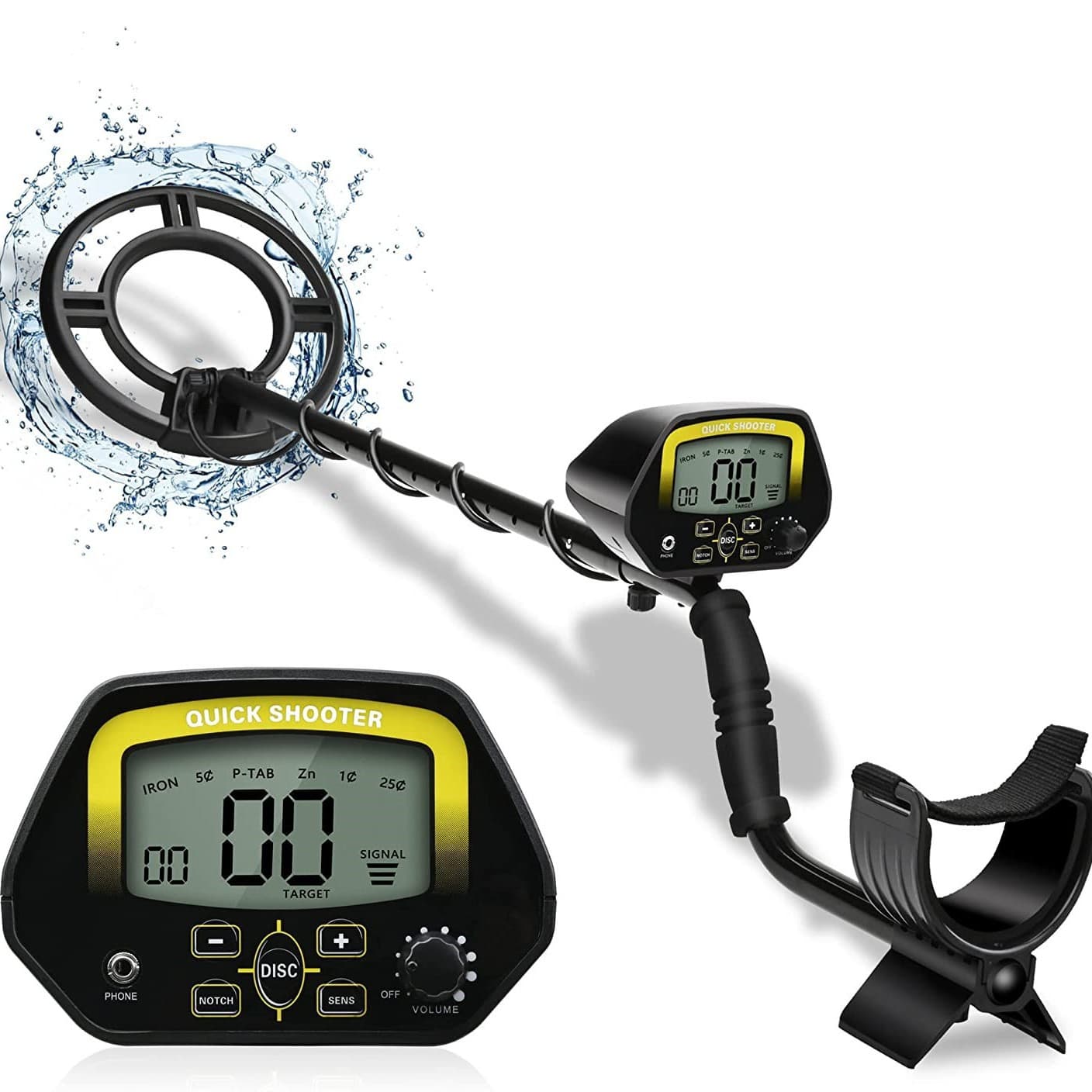 MD3030 high sensitivity metal detector outdoor treasure detector cross-border English packaging MD-3030