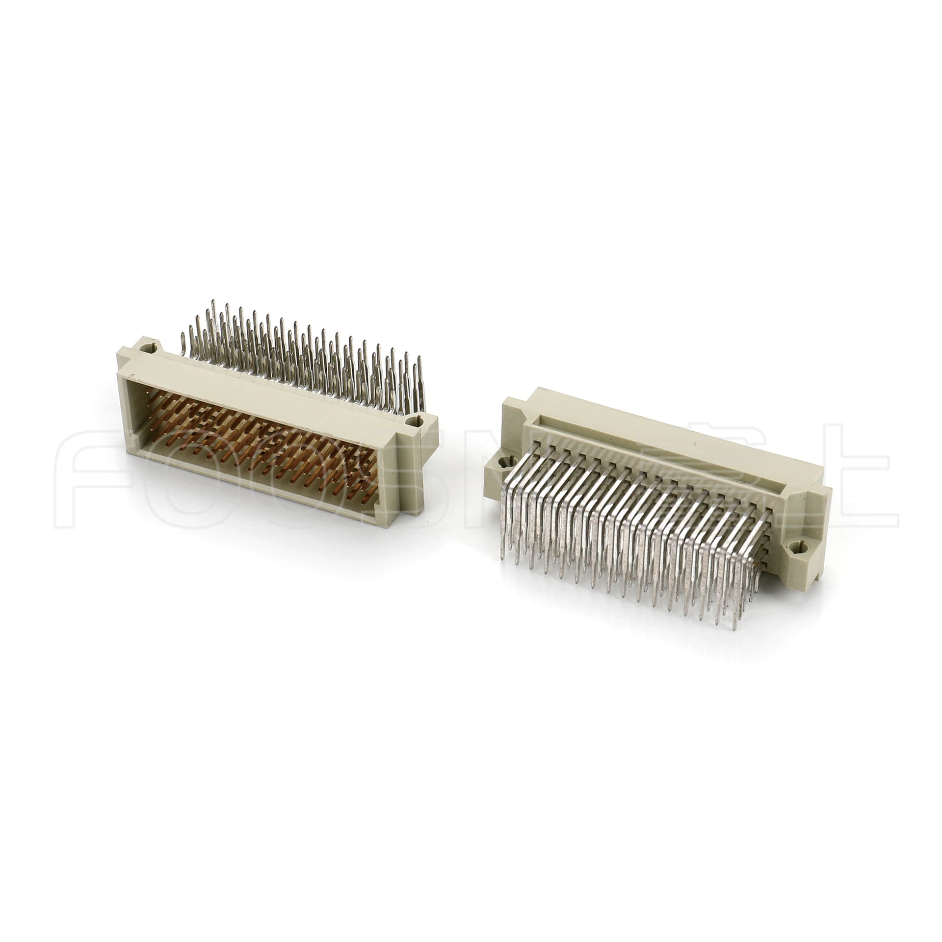 DIN41612 European Socket, Four/Five Rows, DIP Plug Male/Female, Long Pins, Long Insulation, Custom Styles
