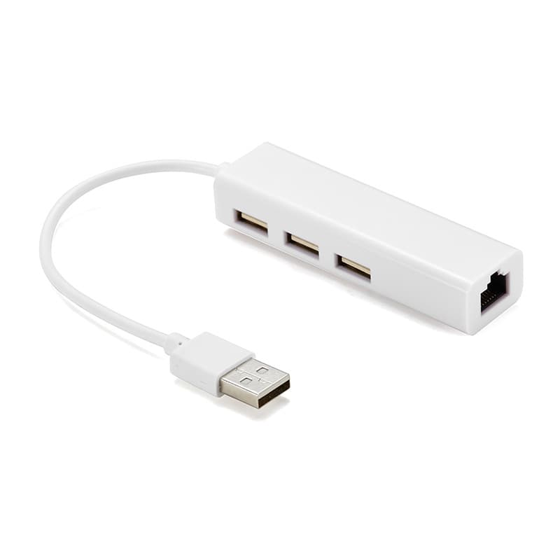TYPE-C Gigabit Ethernet Adapter Ultra-Thin USB-A to RJ45 Network Converter Plug and Play for Tablets and Laptops