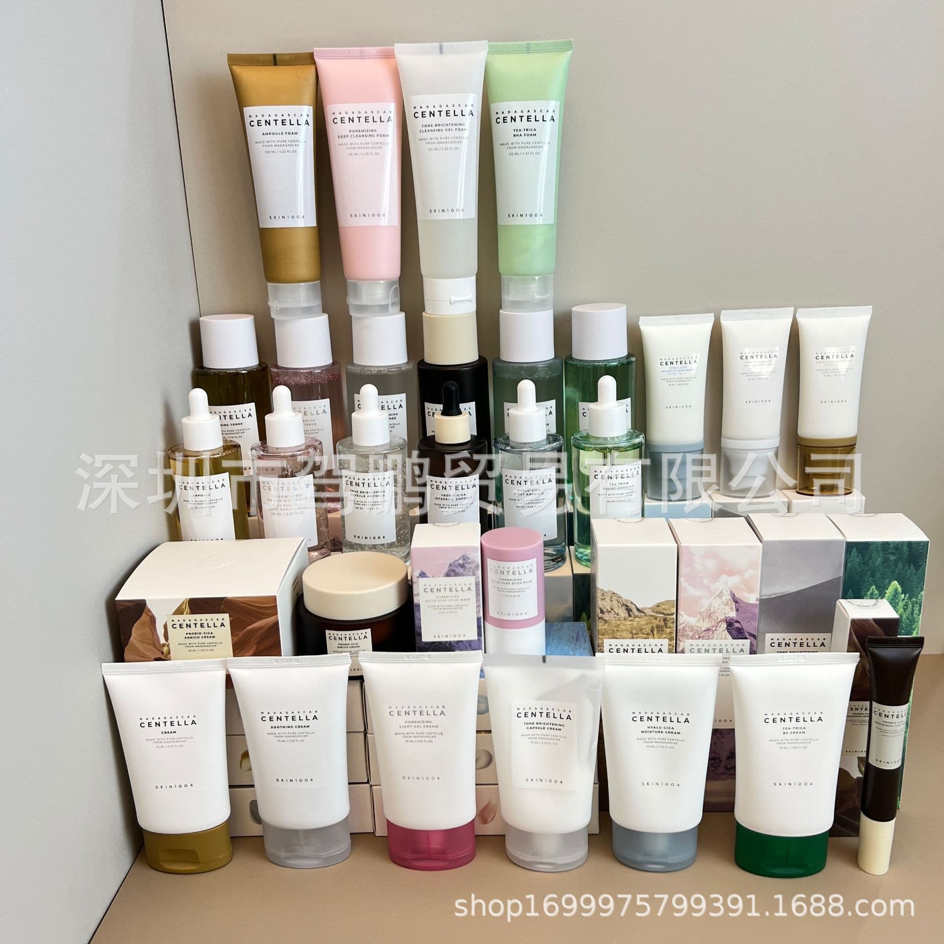 Cross-border Skin1004 Centella Asiatica Essence Cream, Facial Cleanser, Toner, Sunscreen, Mud Mask Stick, Face Mask