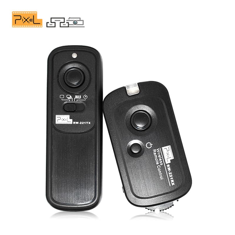 Pinsen RW-221 Shutter Release Timer Wireless for Canon Nikon Sony DSLR Cameras Intervalometer Remote Control