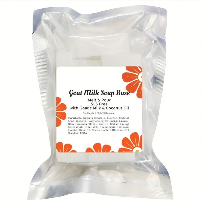 Cross-border soap base natural plant-based soap base for bath cleansing goat milk coconut handmade soap raw material DIY
