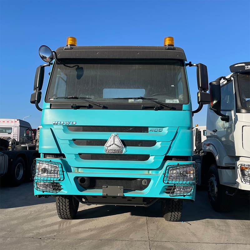 Sinotruk Howo 6*4 tractor head sell double drive freight truck head 380 horsepower tractor trailer head