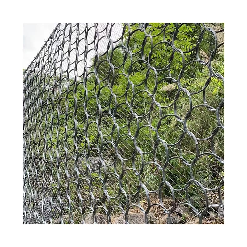 Ring Passive Protection Net GPS-200-O Type Open-Mouth Curtain Net Overlay Curtain Net Titanium Steel Wire Rope Net