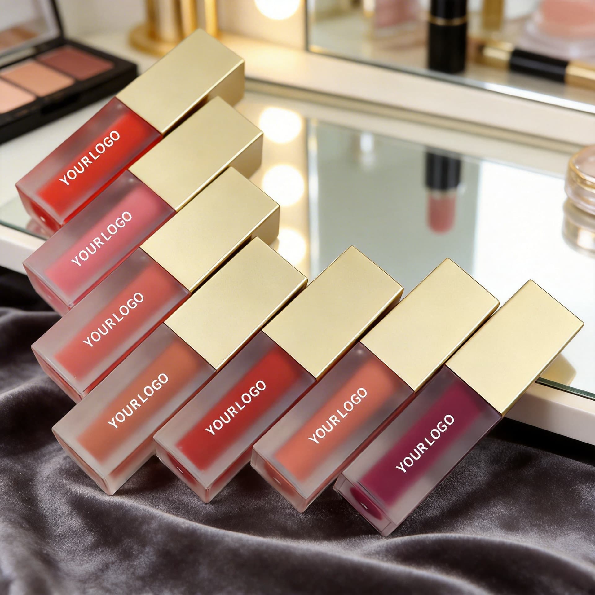 Cross-border non-logo printable velvet thin skin-fitting liquid blush moisturizing long-lasting makeup blush liquid moisturizing blush