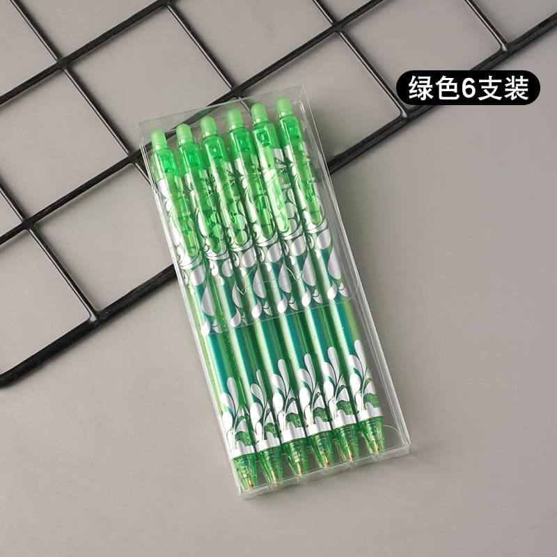 Hot-selling 13-Color Retractable Erasable Pen, Blue and White Porcelain Series, Colored Gel Erasable Pen, Stationery Factory Direct Sales