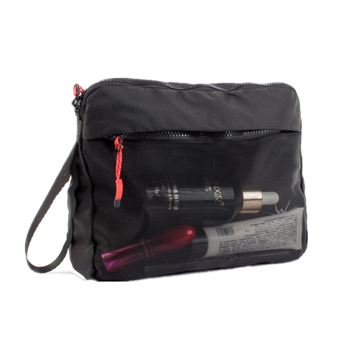 Ultra-light gauze toiletry bag, men's and women's cosmetic bag, business trip storage bag, large-capacity water-repellent business commuter bag