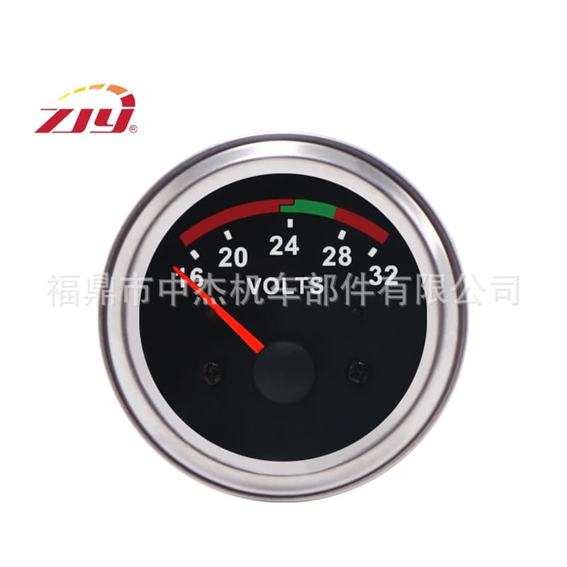 ZJY Zhongjie Instrument Voltmeter Compatible with Massey Ferguson Tractor 28290 16-32V