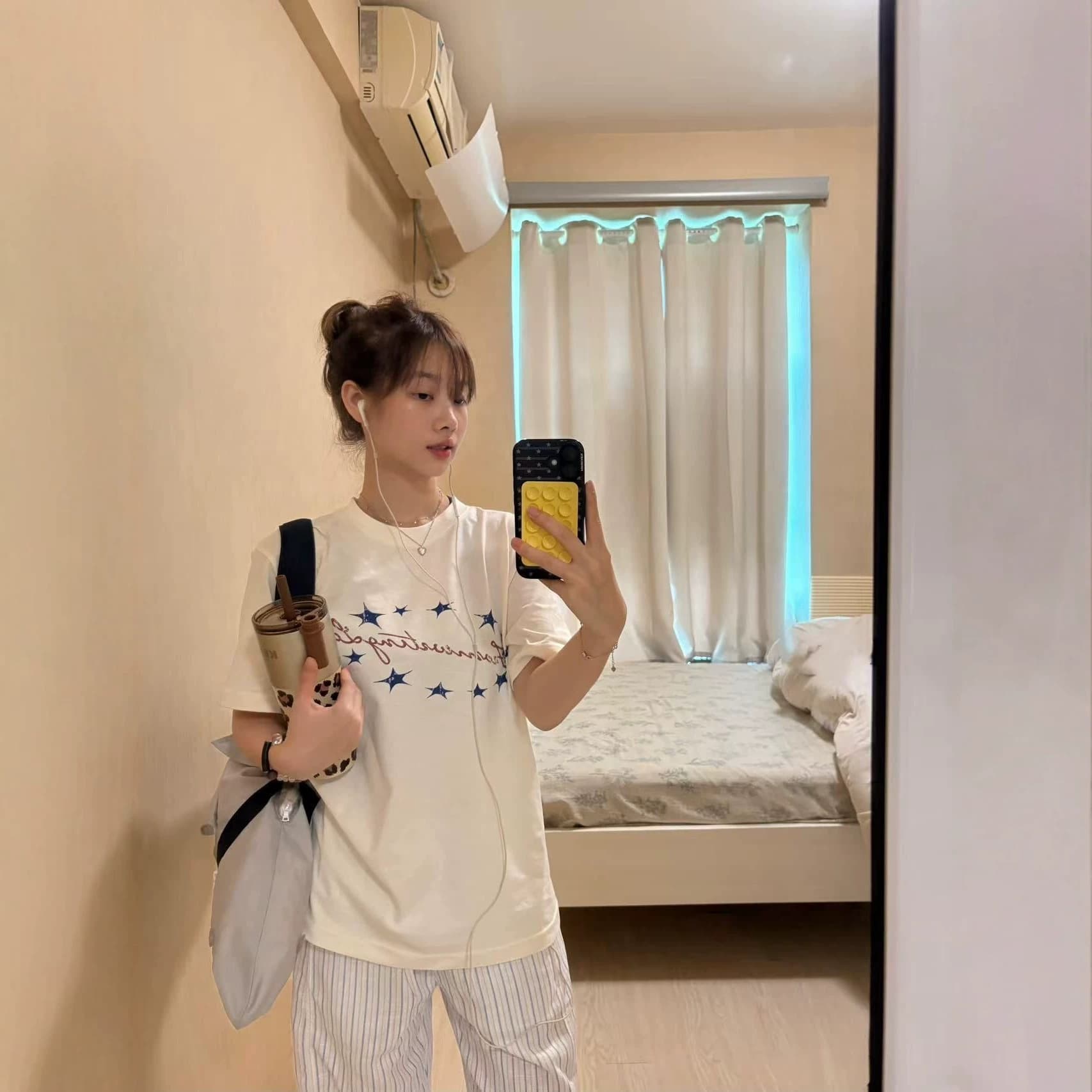 【260g Cotton -- 230g Cotton】Summer Loose Design Niche Street Style Cotton Short Sleeve T-Shirt