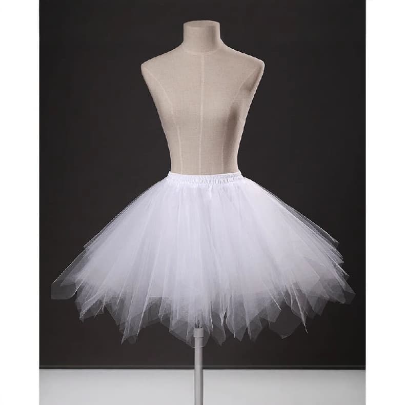 New European and American Candy Colors Multi-Colored Boneless Petticoat Role-Play Puffy Skirt Wedding Dress Skirt