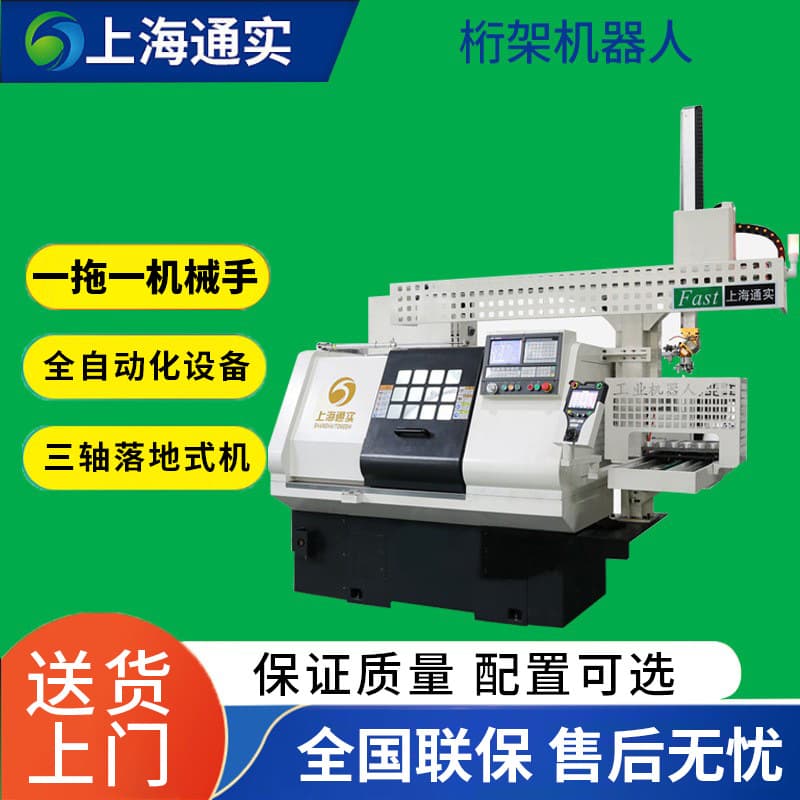 Tongshi truss robot, non-standard automation, one-to-one truss manipulator with palletizing and storage functions.