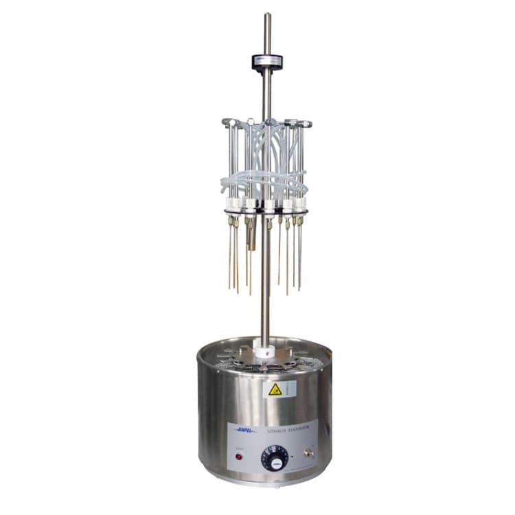 Anpu Fully Automatic DC Series Nitrogen Blowdown Instrument: 12-Position Water Bath and 24-Position Dry Bath Models