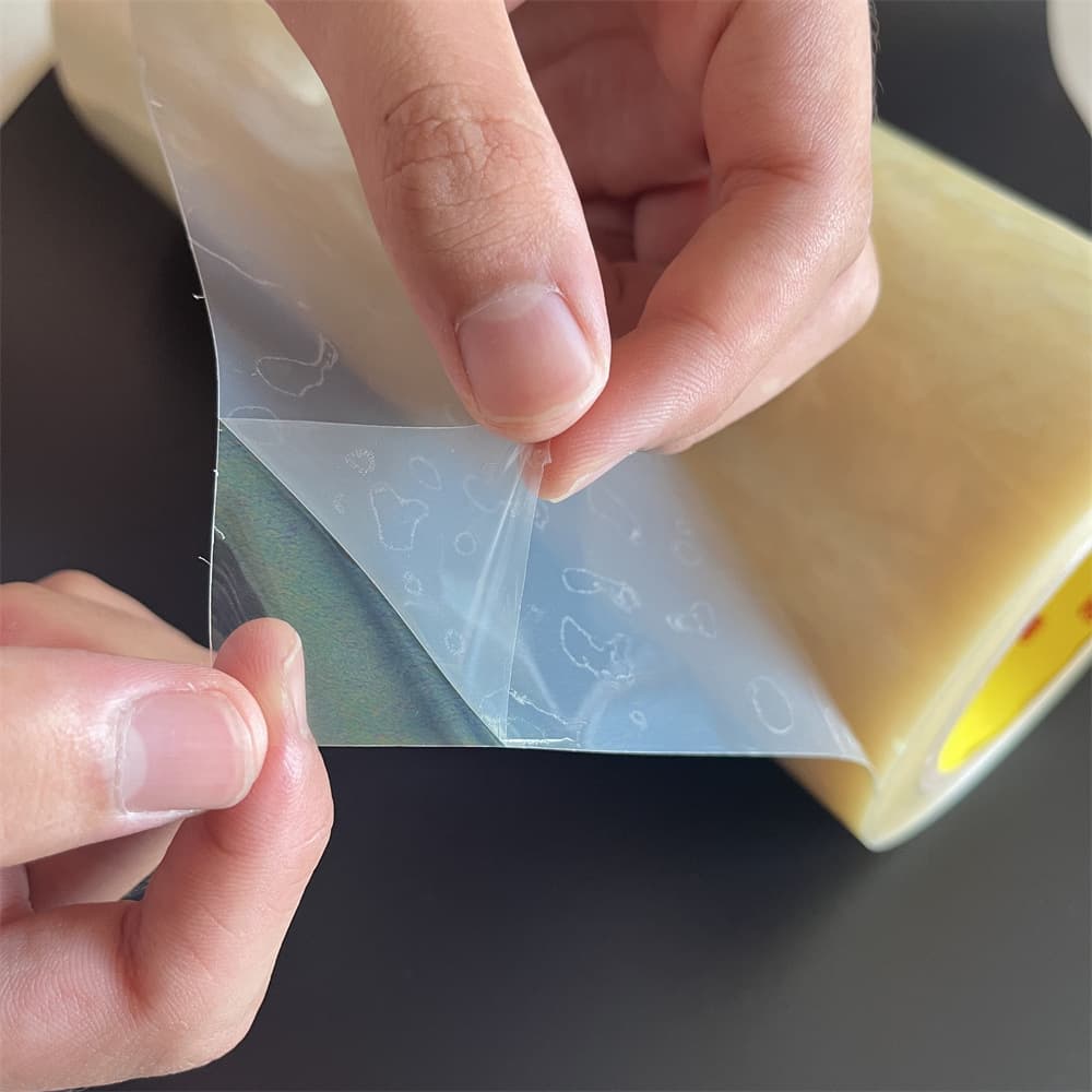 Gold foil high-temperature adhesive tape for copper molds and aluminum plates, high-temperature double-sided tape for fixing copper molds, embossing machine copper mold double-sided tape