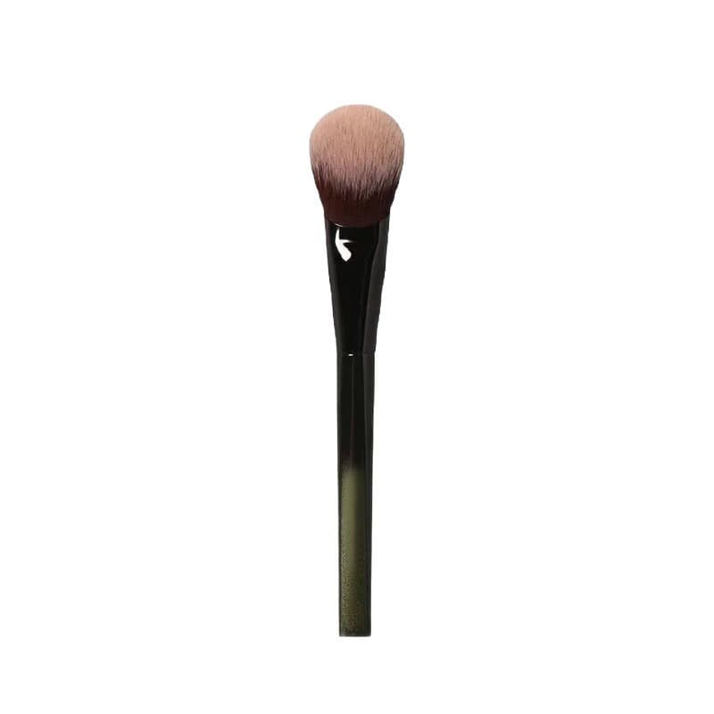 Cangzhou M65 Upgraded Slanted Blush Brush with Soft Fiber Bristles for Natural Makeup Application, Suitable for Beginners