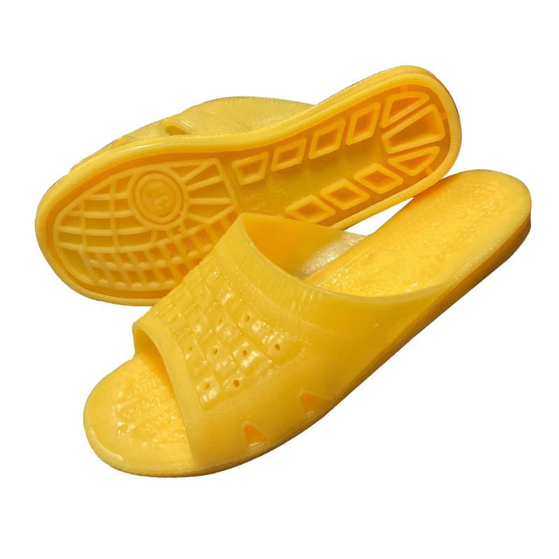 Vietnam Natural Rubber Slippers Summer Anti-Fall Anti-Slip Elderly Bathroom Home Use Flat Sandals Home Slippers Comfortable