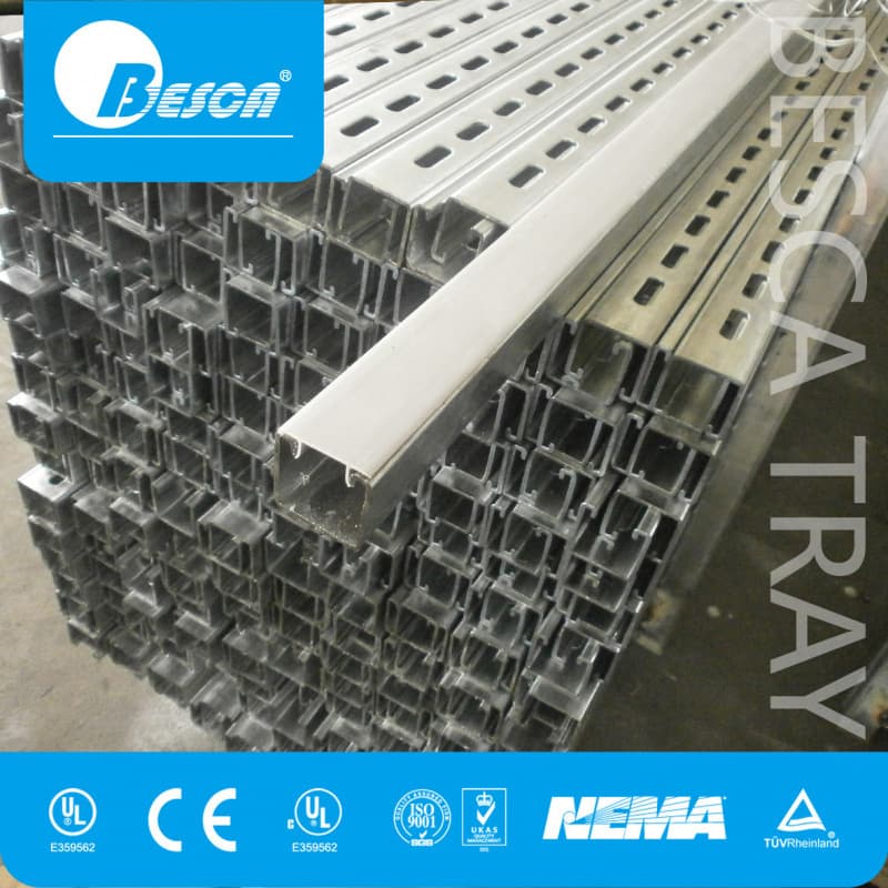 Hot-Dip Galvanized C-Channel Steel Support, Yangzhong Factory Long-Term Supply of 41*41 C-Channel Steel