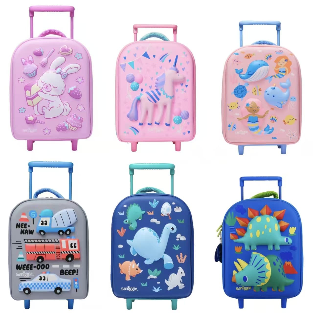 Australian smiggle small trolley case for primary and secondary school students, children's super cute suitcase, travel suitcase