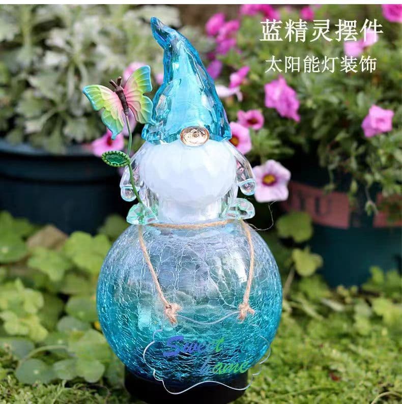 Cross-border Creative Outdoor Solar Acrylic Garden Decoration Ornament Home Courtyard Landscape Craft Waterproof