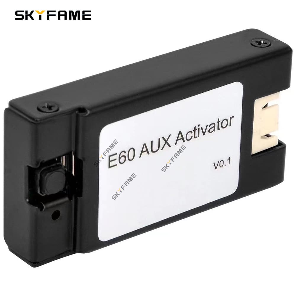 Compatible with 02-09 BMW 5 Series E60 E61 E63 E64 CCC AUX Activator