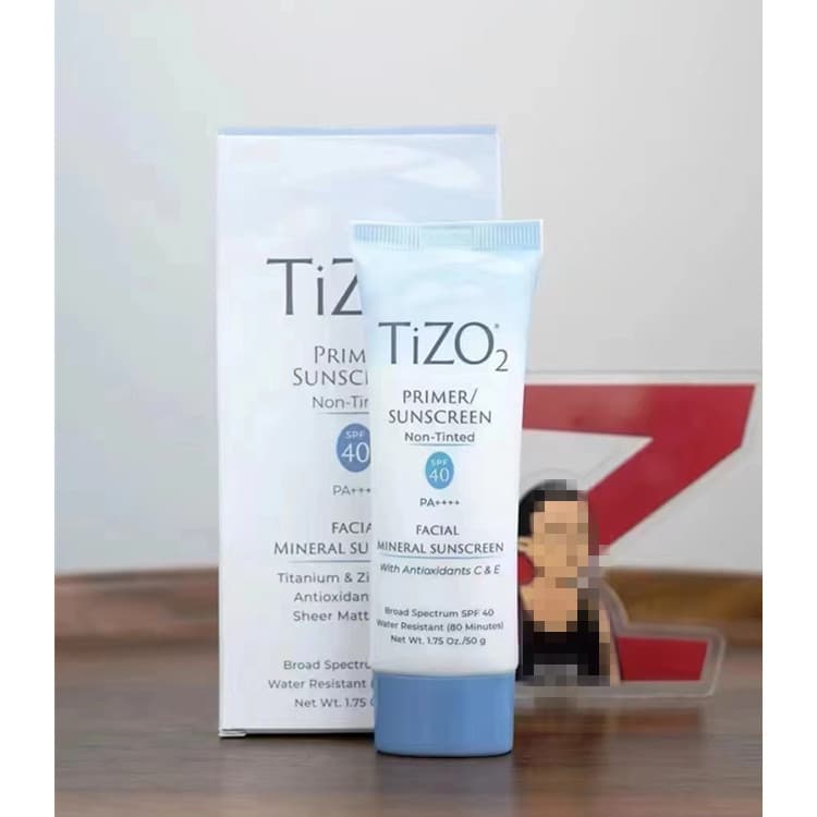 TIZO2 Sunscreen / TIZO3 Sunscreen Lotion Recommended by Zhang Xiaohui Physical Face and Body Mineral Sunscreen 50g