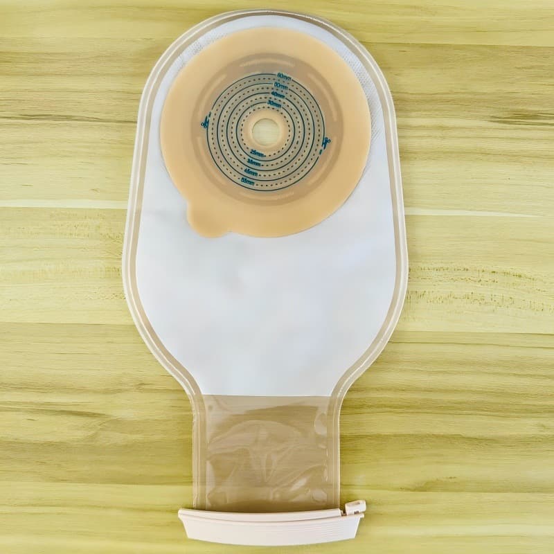 One-Piece Disposable Colostomy Bags Anal Intestinal Fistula Pouches Stool Bags Multiple Styles Cross-border Export Clip Version