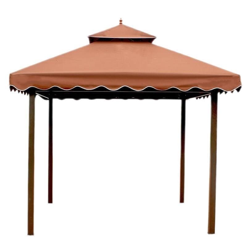 Villa Garden Four-Post Gazebo Outdoor Tent Courtyard Sunshade Four-Leg Outdoor Tent Outdoor Awning