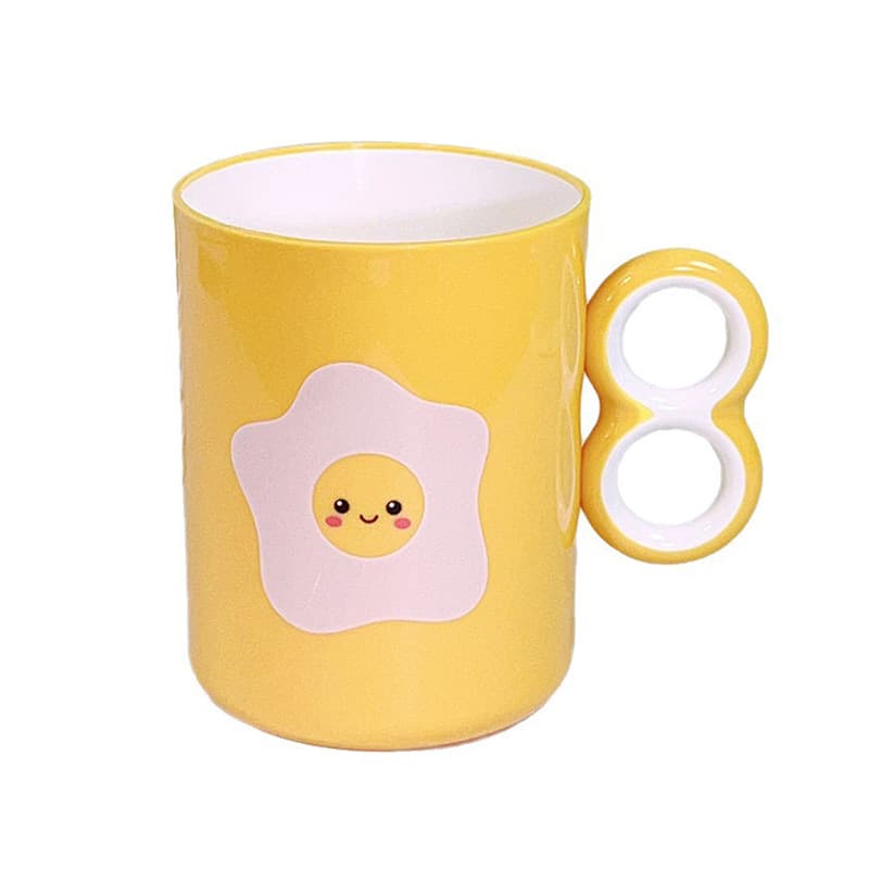 Rinse Cup Plastic Toothbrush Cup Minimalist Home Brushing Washing Toothbrush Cup Couple Nordic Style Tooth Mug Mouth Cup Toothbrush Holder