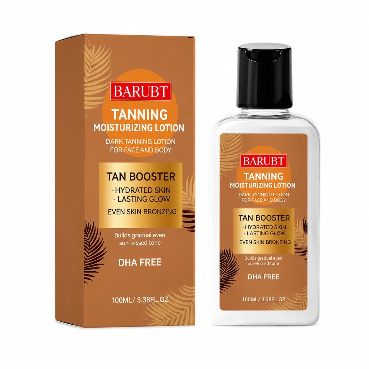 Cross-border hot-selling darkening moisturizing lotion, outdoor sun-free soft and smooth skin, even skin tone, moisturizing and darkening lotion