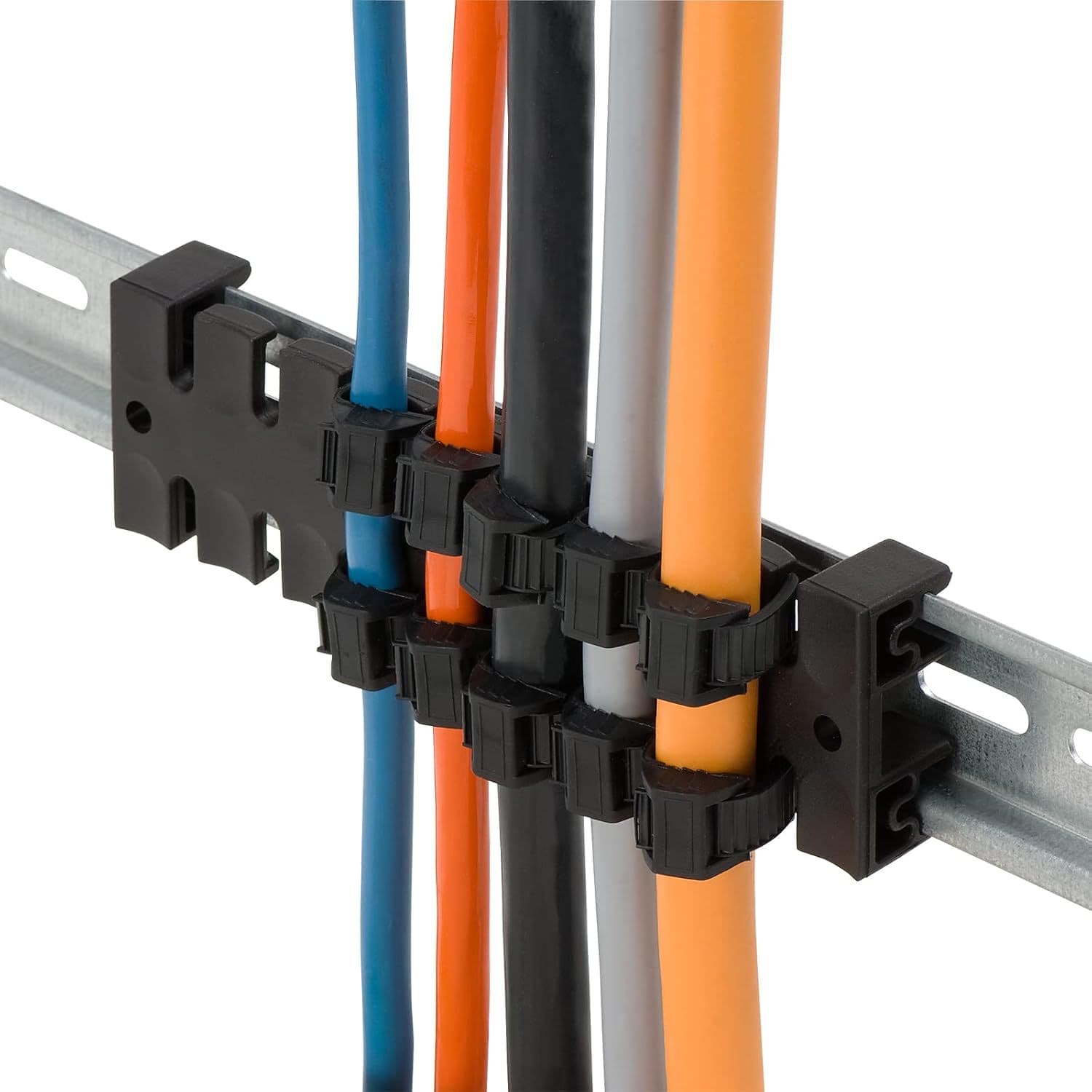 KZL cable guiding strips/strain relief strips for 35 mm
