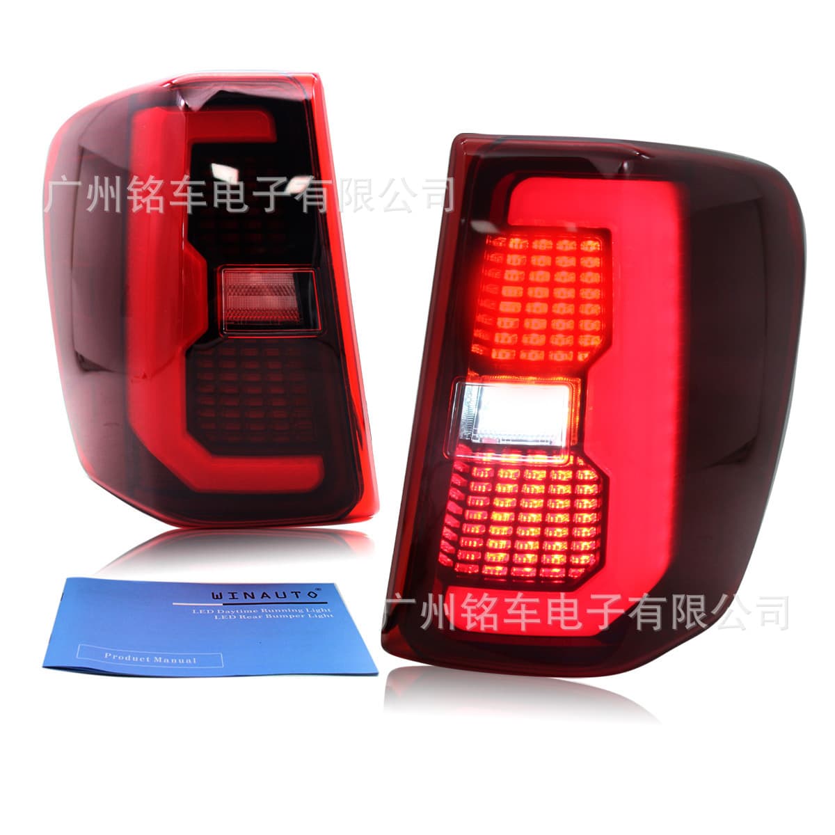 Tail Light Assembly for Jeep Grand Cherokee 99-04 LED Modified Brake Light Turn Signal Factory Direct