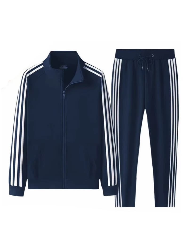 Custom Workwear Hoodie and Jacket Two-Piece Set with LOGO Sports Suit Culture T-Shirt Factory Wholesale Cross-Border E-Commerce Source