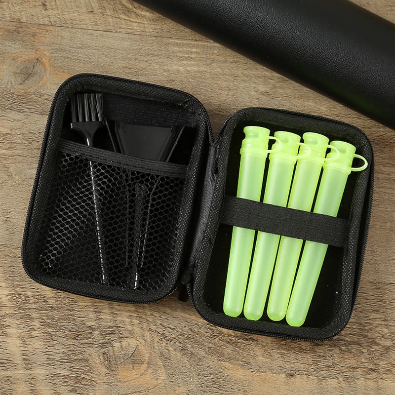 Leather-wrapped tapered cigarette case, export cross-border supply, portable, moisture-proof and crush-resistant cigarette tube, export packaging cigarette tube