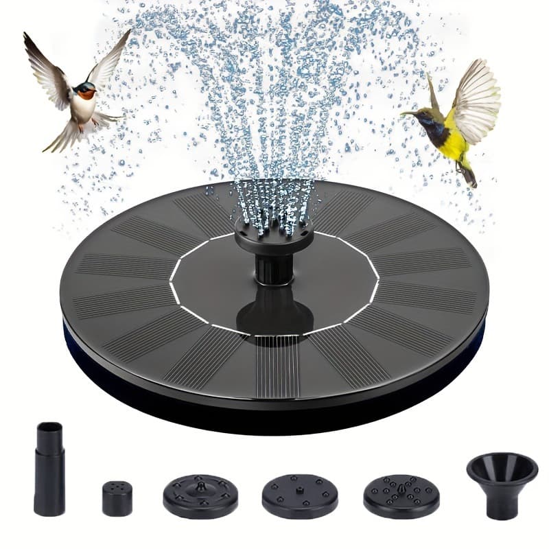 Solar Fountain Automatic Floating Circulating Aerator for Garden Rockery Landscape Water Fountain Fish Pond Water Tank Small Water Pump