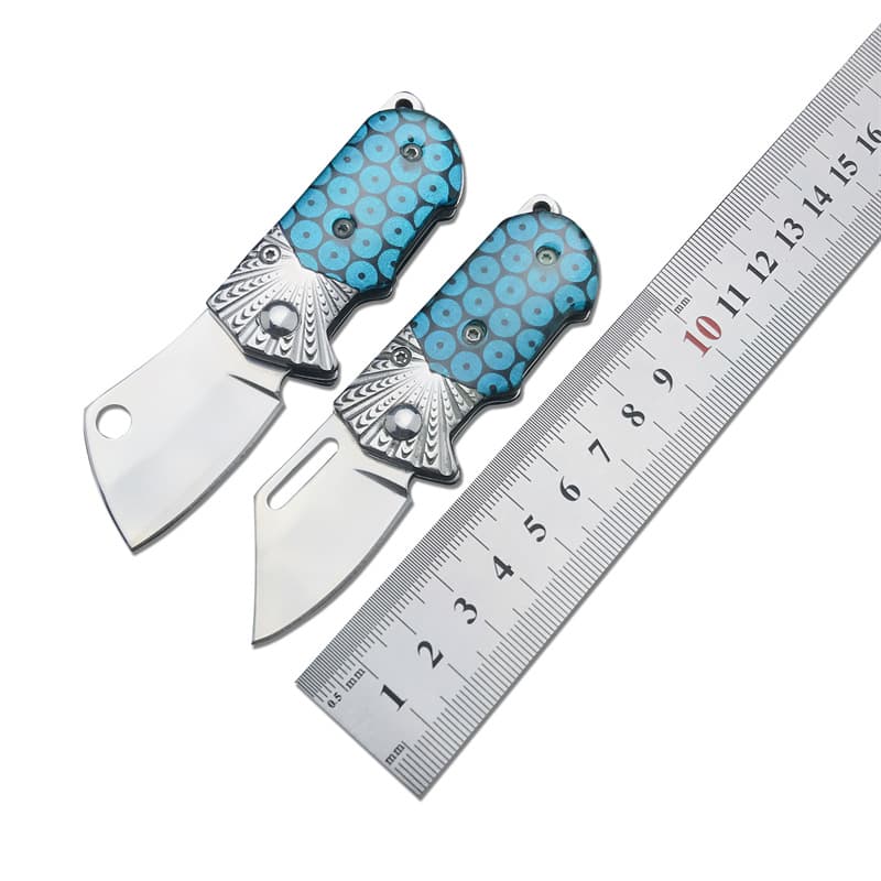 Outdoor Survival Multi-Function Tactical Folding Knife Pocket Portable Mini Folding Knife Hiking Self-Defense Knife Fruit Knife