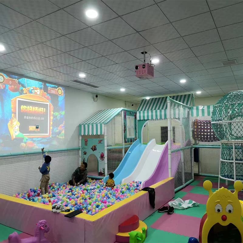 New Children's Interactive Projection Indoor Playground Interactive Projection Playground Game Projection Interactive Toy Early Education