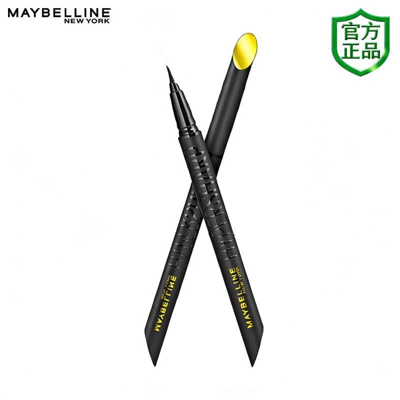 Maybelline New York ultra-fine anti-smudge eyeliner ultra-fine tip long-lasting waterproof not easy to smudge natural and long-lasting authentic