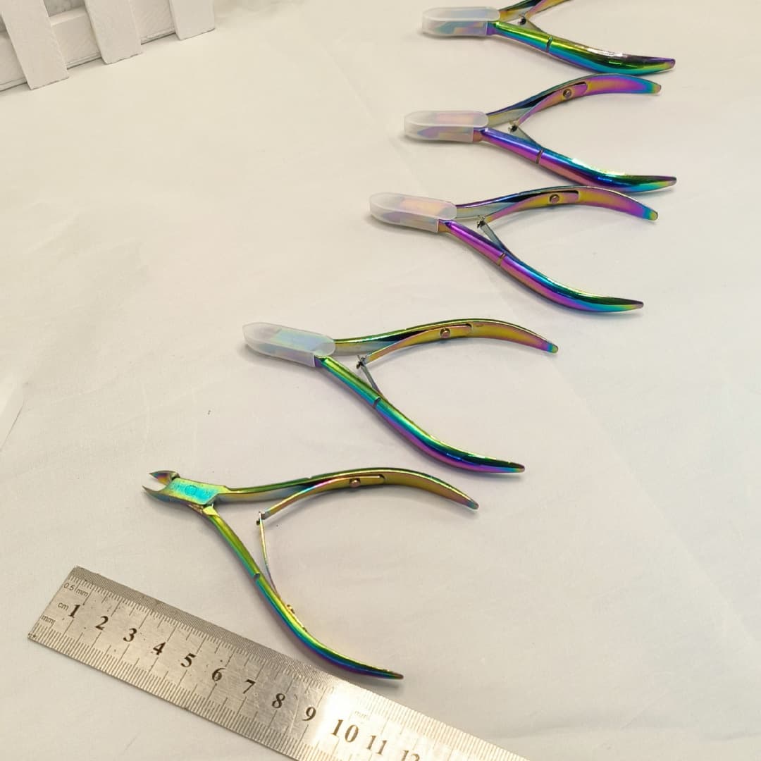 D501 Cuticle Pliers, Stainless Steel Eagle-Beak Pliers, Onychocryptosis Pedicure Tools, Ingrown Nail and Hangnail Remover