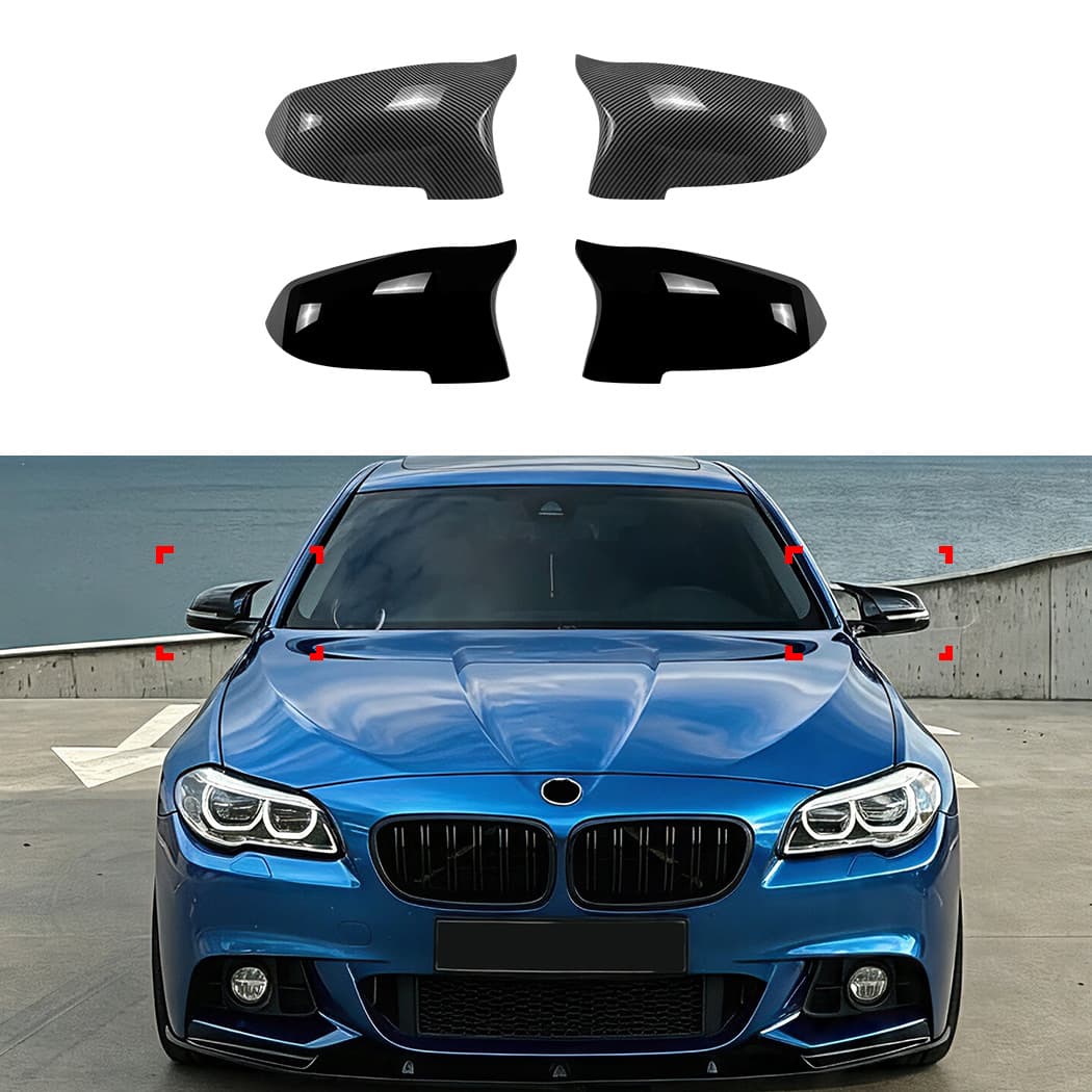 Suitable for BMW 5 series 6 series 7 series F10 F11 late F01 F06 horn mirror housing rearview mirror housing cross-border modification