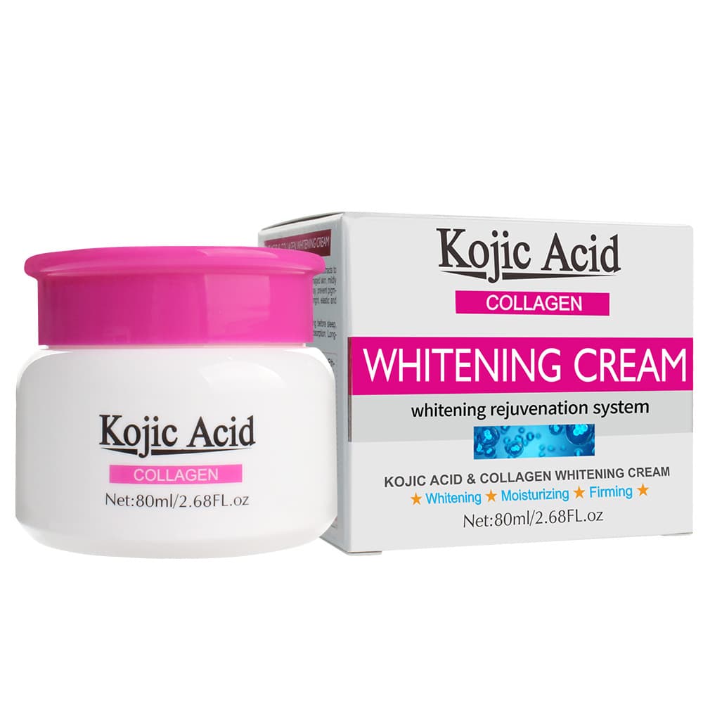 Cross-border Collagen Kojic Acid Face Cream Moisturizing Skin Brightening Wholesale Skincare Kojic Acid Cream