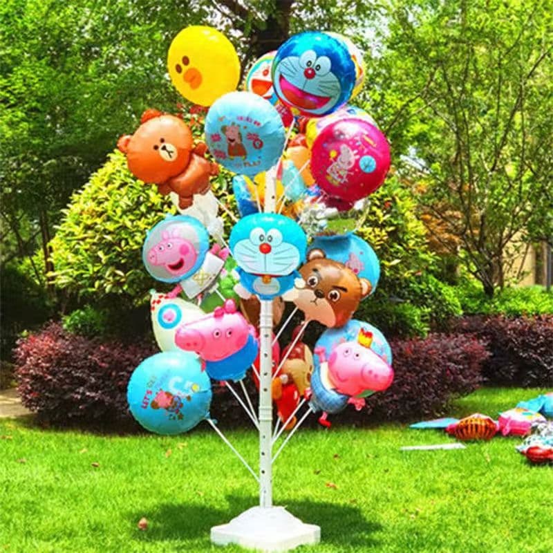 Balloon stand decoration arrangement display stand floor-standing removable bracket base set portable balloon tree